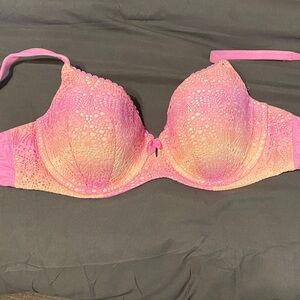 Victoria's Secret Pink Ombre Lace Bra